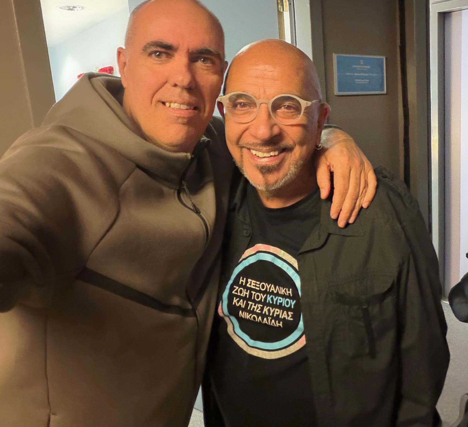 With Giannis Zouganelis