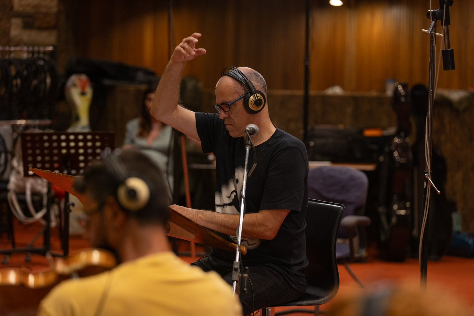 Antonis Skokos in the studio - portrait